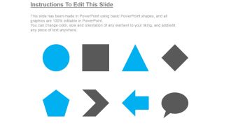 Creative direction considerations ppt icon