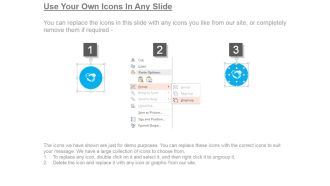 Creative direction considerations ppt icon