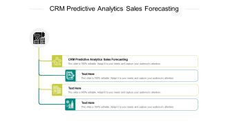 Crm predictive analytics sales forecasting ppt powerpoint presentation icon guide cpb