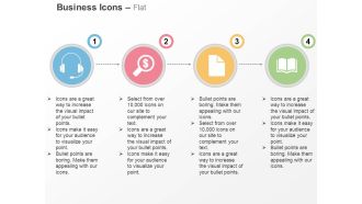 Customer care financial search open documents ppt icons graphics