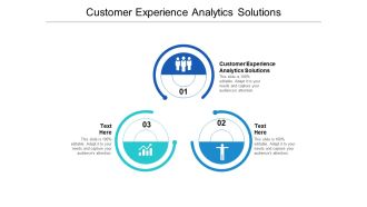 Customer experience analytics solutions ppt powerpoint presentation icon graphics cpb