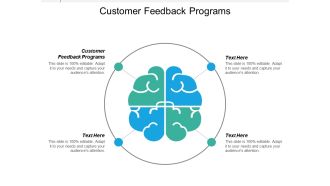 Customer feedback programs ppt powerpoint presentation icon visuals cpb