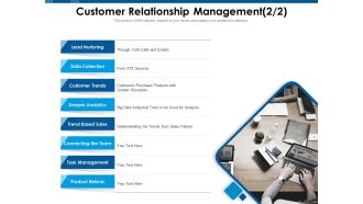 Customer relationship management deeper analytics ppt powerpoint presentation icon format ideas
