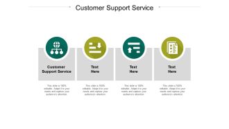 Customer support service ppt powerpoint presentation icon inspiration cpb