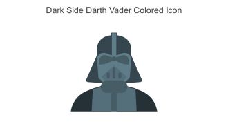 Dark Side Darth Vader Colored Icon In Powerpoint Pptx Png And Editable Eps Format