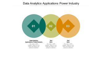 Data analytics applications power industry ppt powerpoint presentation icon layouts cpb