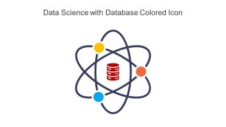 Data Science with Database Colored Icon