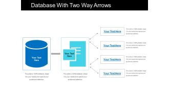 Database with two way arrows