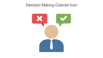 Decision Making Colored Icon In Powerpoint Pptx Png And Editable Eps Format
