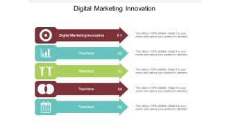 Digital marketing innovation ppt powerpoint presentation icon influencers cpb