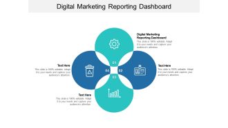 Digital marketing reporting dashboard ppt powerpoint presentation icon templates cpb