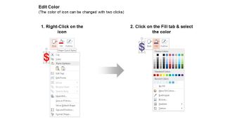 Dollar master card dollar key growth representation ppt icons graphics