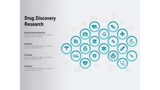 Drug discovery research ppt powerpoint presentation icon design inspiration