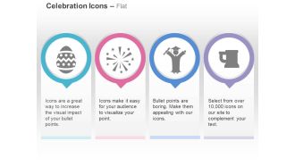 Easter egg fireworks happy graduate beer ppt icons graphics