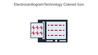 Electrocardiogram Technology Colored Icon In Powerpoint Pptx Png And Editable Eps Format
