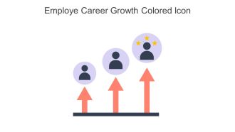 Employe Career Growth Colored Icon In Powerpoint Pptx Png And Editable Eps Format