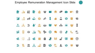 Employee remuneration management icon slide growth l315 ppt powerpoint themes
