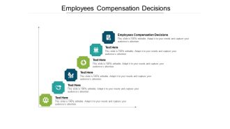 Employees compensation decisions ppt powerpoint presentation icon diagrams cpb