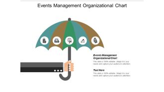 Events management organizational chart ppt powerpoint presentation icon example cpb