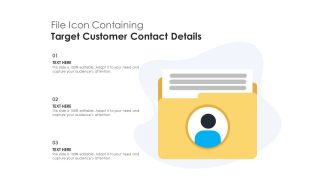 File icon containing target customer contact details