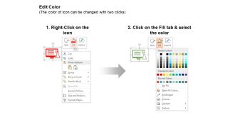 Financial analysis global marketing solutions film cog ppt icons graphics