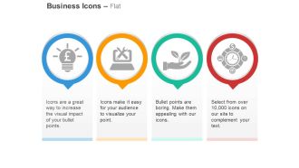Financial idea technical service green energy time management ppt icons graphics