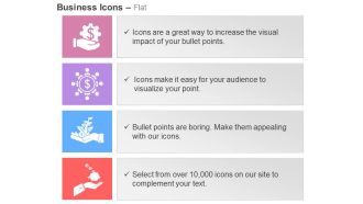 Financial planning process flow growth indication ppt icons graphics