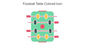 Foosball Table Colored Icon In Powerpoint Pptx Png And Editable Eps Format