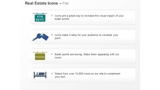 For rent board key foreclosure rest room ppt icons graphics