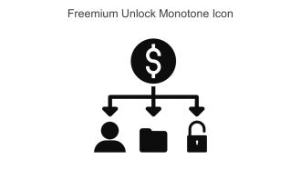Freemium Unlock Monotone Icon In Powerpoint Pptx Png And Editable Eps Format