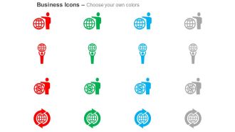 Global business analysis financial strategy process flow ppt icons graphics