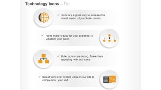 Global electronic technology hierarchy ppt icons graphics