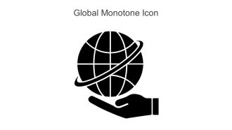 Global Monotone Icon