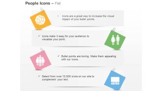 Global people gender sign business team ppt icons graphics