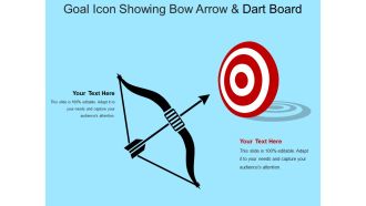 Goal icon showing bow arrow and dart board