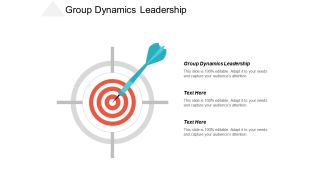 Group dynamics leadership ppt powerpoint presentation infographic template icon cpb