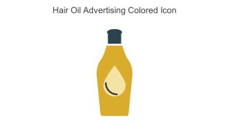 Hair Oil Advertising Colored Icon In Powerpoint Pptx Png And Editable Eps Format