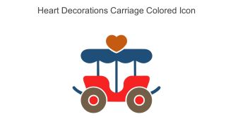Heart Decorations Carriage Colored Icon In Powerpoint Pptx Png And Editable Eps Format