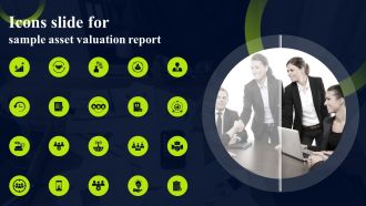 Icons Slide For Sample Asset Valuation Report