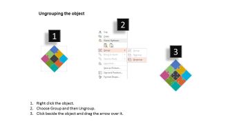 Ii nine staged puzzle infographics with icons flat powerpoint design