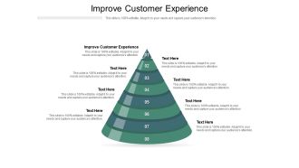 Improve customer experience ppt powerpoint presentation icon tips cpb