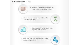 Income tax time and money bank dollar user ppt icons graphics