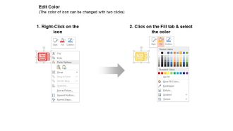 Income tax time and money bank dollar user ppt icons graphics