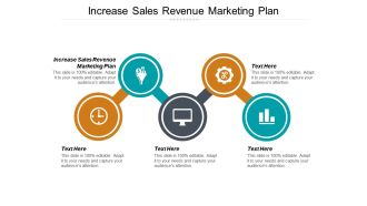 Increase sales revenue marketing plan ppt powerpoint presentation icon show cpb