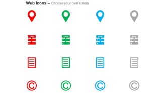 Ip address name server record copyright ppt icons graphics