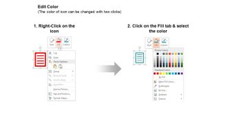 Ip address name server record copyright ppt icons graphics