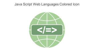 Java Script Web Languages Colored Icon In Powerpoint Pptx Png And Editable Eps Format