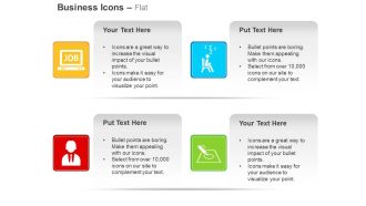 Job search laziness search report ppt icons graphics