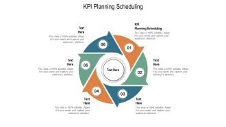 Kpi planning scheduling ppt powerpoint presentation icon sample cpb