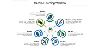 Machine learning workflow ppt powerpoint presentation icon graphics download cpb